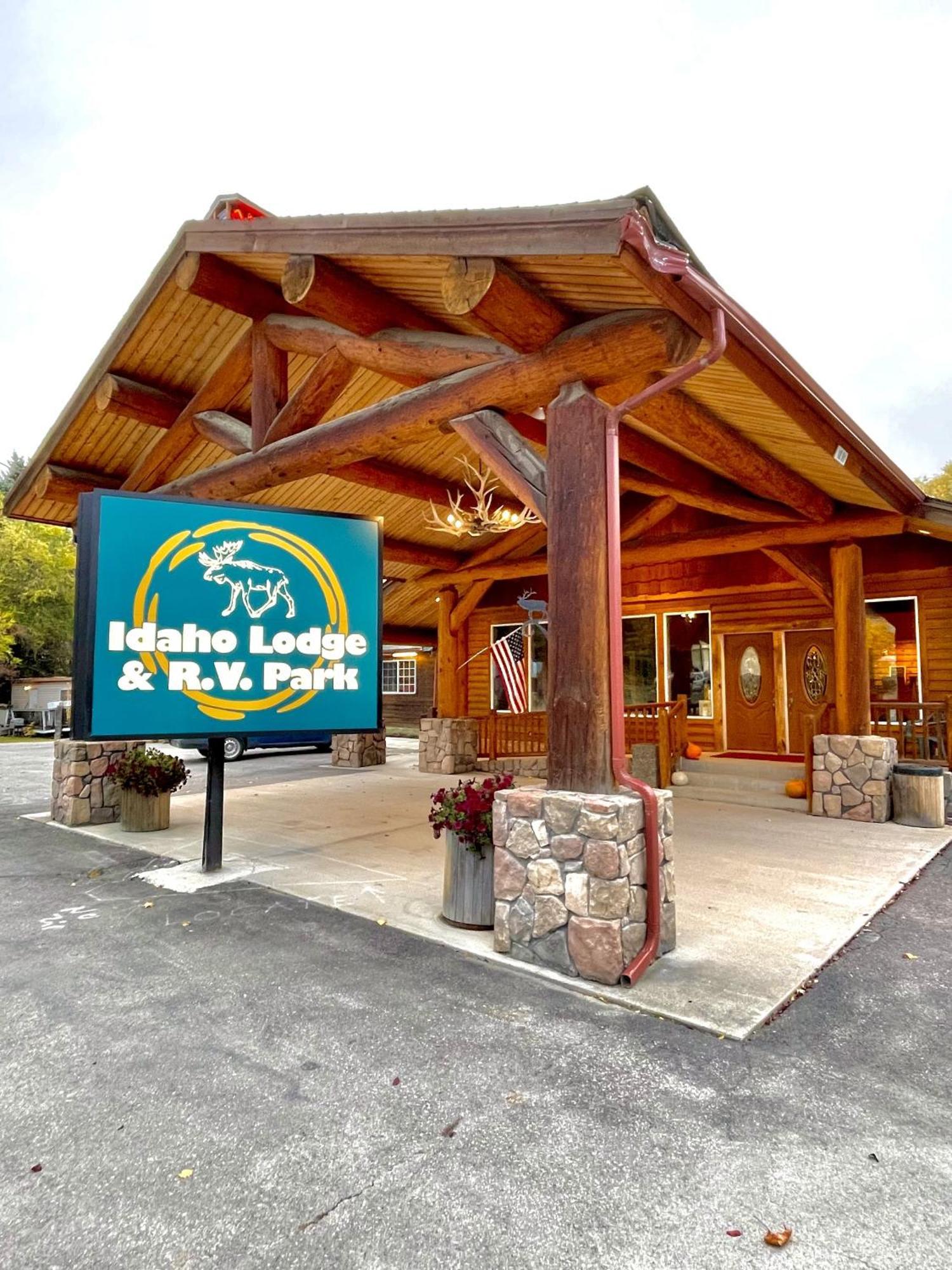 The Idaho Lodge & Rv Park Bonners Ferry Eksteriør bilde